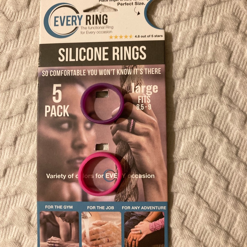 Every Ring silicone rings (set of 2)